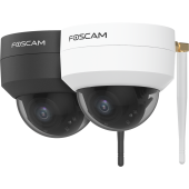 Foscam D4Z - 2K 4MP Outdoor Dual-Band WiFi 4x Optical Zoom PTZ IK10 Dome Security Camera with AI Human Detection