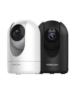 Foscam R4M - 2K QHD Indoor Pan Tilt  Dual-Band WiFi Security Camera with 2-Way Audio & AI Human Detection