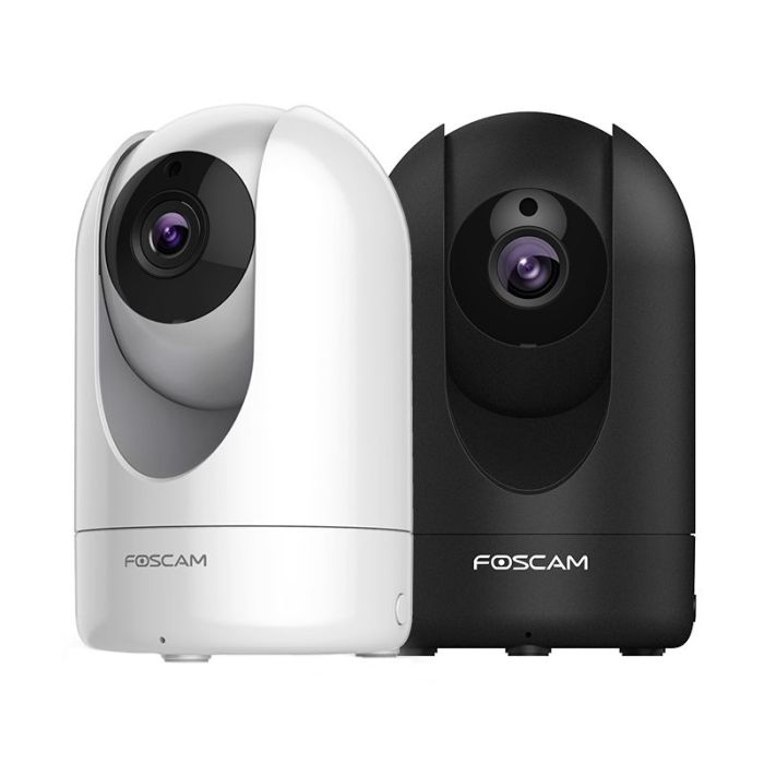 Foscam R4M - 2K QHD Indoor Pan Tilt  Dual-Band WiFi Security Camera with 2-Way Audio & AI Human Detection