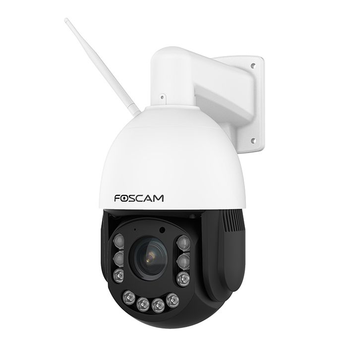 Foscam SD4H - 2K 4MP Outdoor WiFi Auto Tracking PTZ Security Camera with 18x Optical Zoom, 2-Way Audio & AI Human/Vehicle Detection